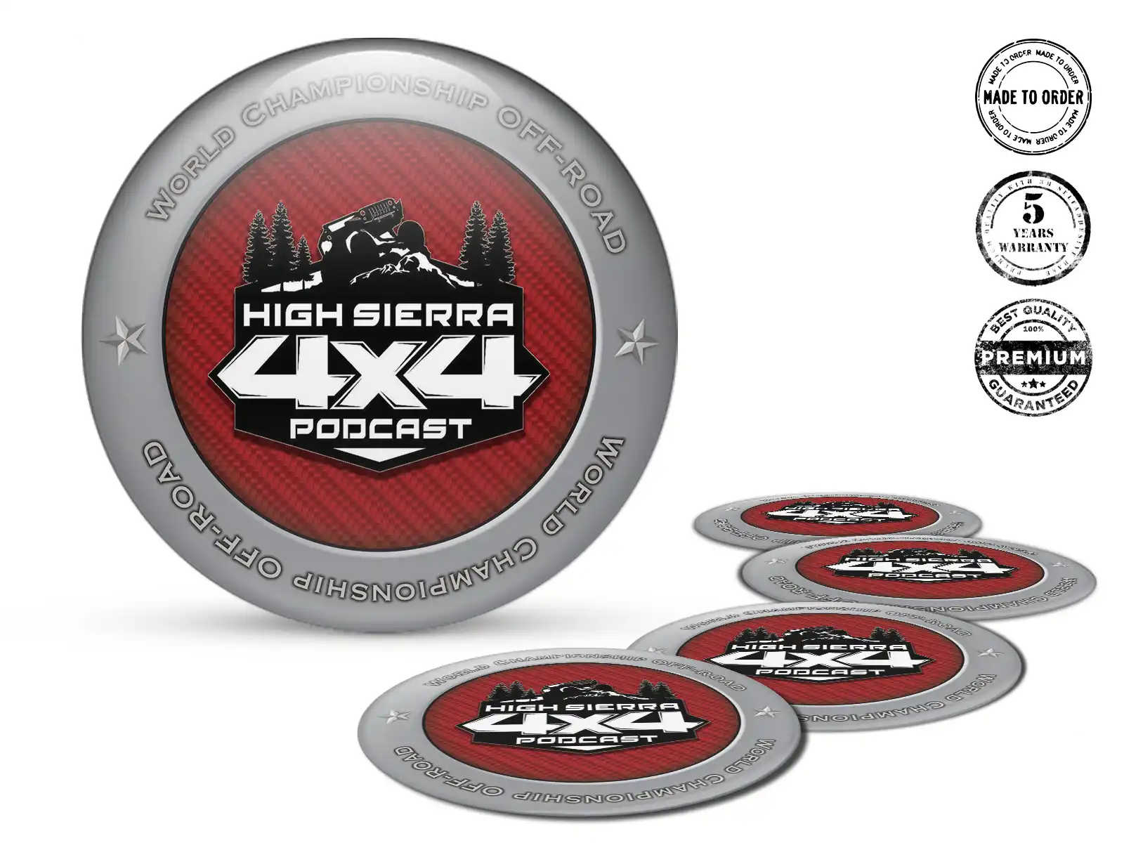 Wheel Decals Logo Limited Racing Sport Dome